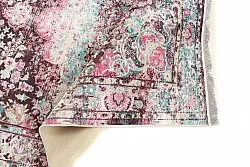 Rund matta - Jedaida (rosa/multi)