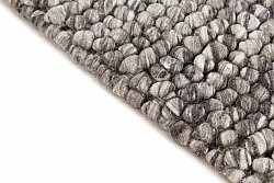 Rund matta - Avafors Wool Bubble (grå)