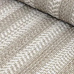Oval matta - Indoor/outdoor Leander (beige)