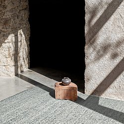 Inomhus/utomhusmatta - Milford Recycled PET (ljusblå)