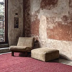 Inomhus/utomhusmatta - Milford Wool Look (rosa)