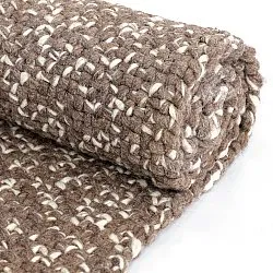 Inomhus/utomhusmatta - Orta Wool Look (brun)