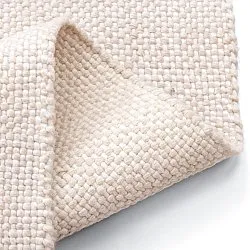 Inomhus/utomhusmatta - Orta Wool Look (creme)