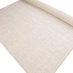 Inomhus/utomhusmatta - Orta Wool Look (creme)