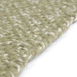 Inomhus/utomhusmatta - Orta Wool Look (mossgrön)
