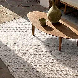 Inomhus/utomhusmatta - Todi Wool Look (creme)