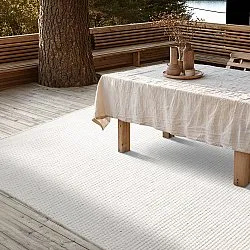 Inomhus/utomhusmatta - Coastal Wool Look (creme)