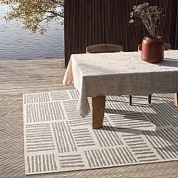 Inomhus/utomhusmatta - Cordoba (taupe)