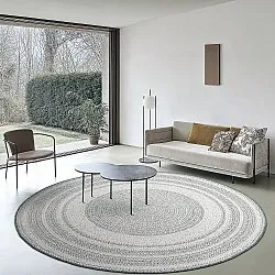 Rund matta - Indoor/Outdoor Angus (grön)