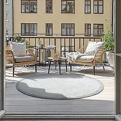 Rund matta - Monsaraz (grå)