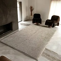 Ryamattor - Enya Natural Cotton Shaggy (natur)