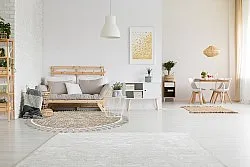 Rund matta - Indoor/Outdoor Dorotea (beige)