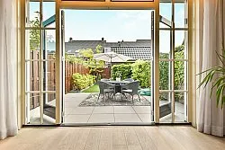 Inomhus- utomhusmatta - Maui (grå/multi)