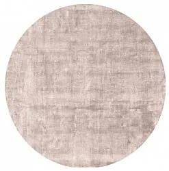 Rund matta - Jodhpur Special Luxury Edition Viskos (ljusgrå/beige)