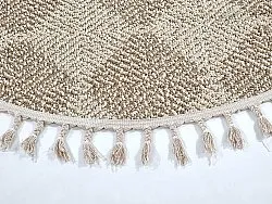 Rund matta - Indoor/Outdoor Dakota (beige)