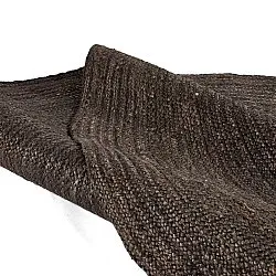 Rund jutematta - Amasia (mörk taupe)