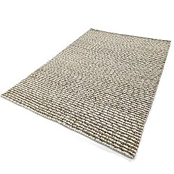 Jutematta - Bally Jute/wool Bubble (natur/vit)