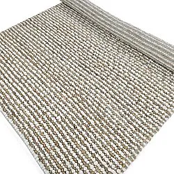 Jutematta - Bally Jute/wool Bubble (natur/vit)