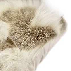 Kuddfodral - Clara (vit/beige)