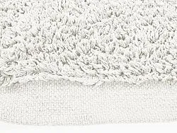 Rund matta - Alexa Natural Cotton Shaggy (offwhite)