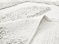 Rund matta - Alexa Natural Cotton Shaggy (offwhite)
