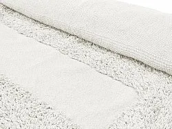 Rund matta - Alexa Natural Cotton Shaggy (offwhite)