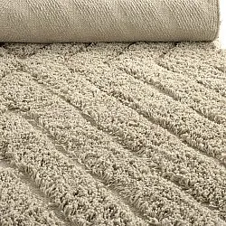 Ryamattor - Amberley Natural Cotton Shaggy (beige)