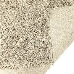 Ryamattor - Amberley Natural Cotton Shaggy (beige)