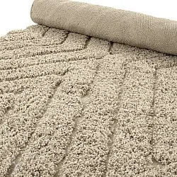 Ryamattor - Amberley Natural Cotton Shaggy (beige)