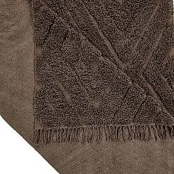 Ryamattor - Amberley Natural Cotton Shaggy (brun)