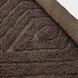 Ryamattor - Amberley Natural Cotton Shaggy (brun)