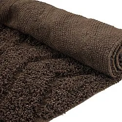 Ryamattor - Amberley Natural Cotton Shaggy (brun)