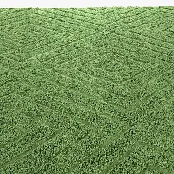 Ryamattor - Amberley Natural Cotton Shaggy (grön)