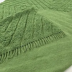 Ryamattor - Amberley Natural Cotton Shaggy (grön)