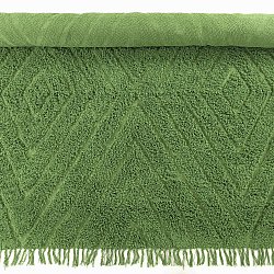 Ryamattor - Amberley Natural Cotton Shaggy (grön)