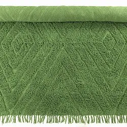 Ryamattor - Amberley Natural Cotton Shaggy (grön)