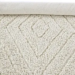 Ryamattor - Amberley Natural Cotton Shaggy (offwhite)