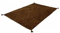 Ryamattor - Andrea Natural Cotton Shaggy (brun)