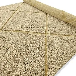 Ryamattor - Bellevue Natural Cotton Shaggy (beige/brun)