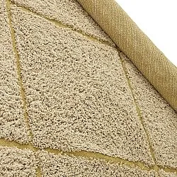 Ryamattor - Bellevue Natural Cotton Shaggy (beige/brun)