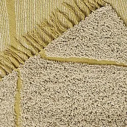 Ryamattor - Bellevue Natural Cotton Shaggy (beige/brun)