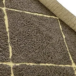 Ryamattor - Bellevue Natural Cotton Shaggy (brun/gul)