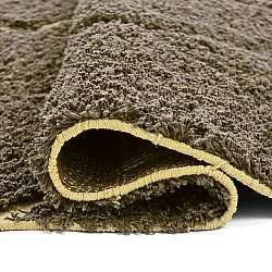 Ryamattor - Bellevue Natural Cotton Shaggy (brun/gul)