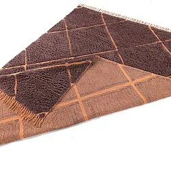 Ryamattor - Bellevue Natural Cotton Shaggy (röd/orange)