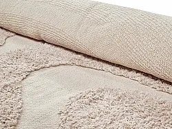Ryamattor - Bonnie Natural Cotton Shaggy (beige)