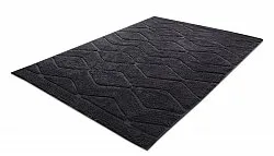 Ryamattor - Brynn Natural Cotton Shaggy (svart)