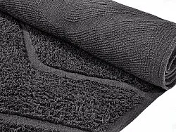 Ryamattor - Brynn Natural Cotton Shaggy (svart)
