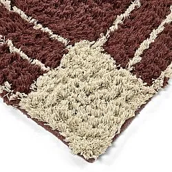 Ryamattor - Cataya Natural Cotton Shaggy (brun/beige)