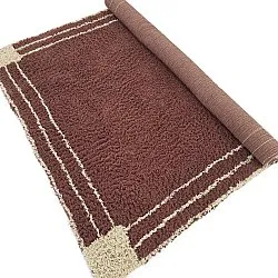 Ryamattor - Cataya Natural Cotton Shaggy (brun/beige)