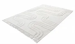 Ryamattor - Como Natural Cotton Shaggy (offwhite)